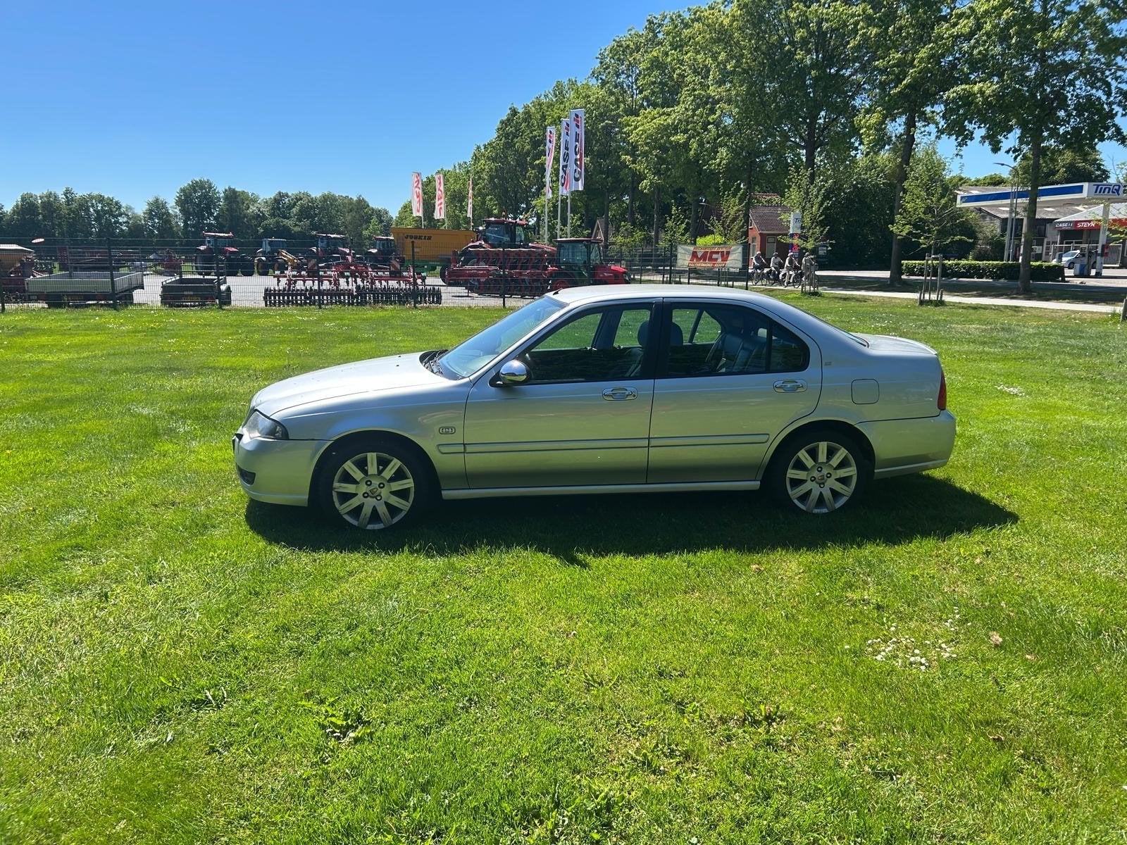 Rover 45 1.8 SDN CVT 2005 Grijs, Auto's, 4 cilinders, 1796 cc, Origineel Nederlands, Particulier