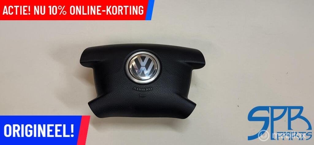 Stuurairbag origineel VW CADDY 2K 2K0880201B AIRBAG STUUR, Gebruikt, Volkswagen, Ophalen of Verzenden, Volkswagen