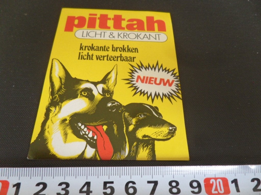 sticker koopmans diervoeding leeuwarden pittah 082, Ophalen of Verzenden, Zo goed als nieuw