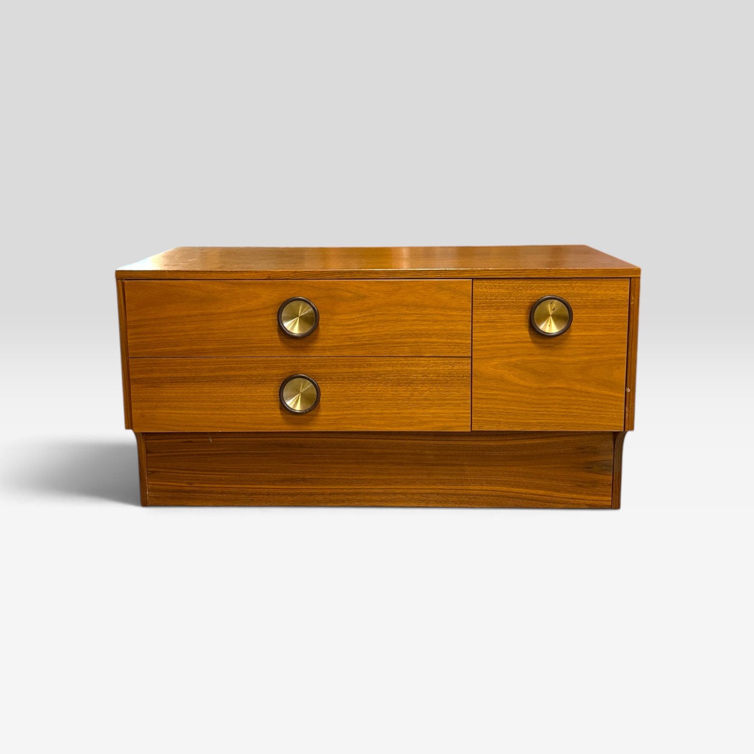 Comoacte teak halmeubel van Ulferts, Tibro uit de jaren ’70, Vintage - '70's - Scandinavisch, ?, Zo goed als nieuw, 3 of 4 laden