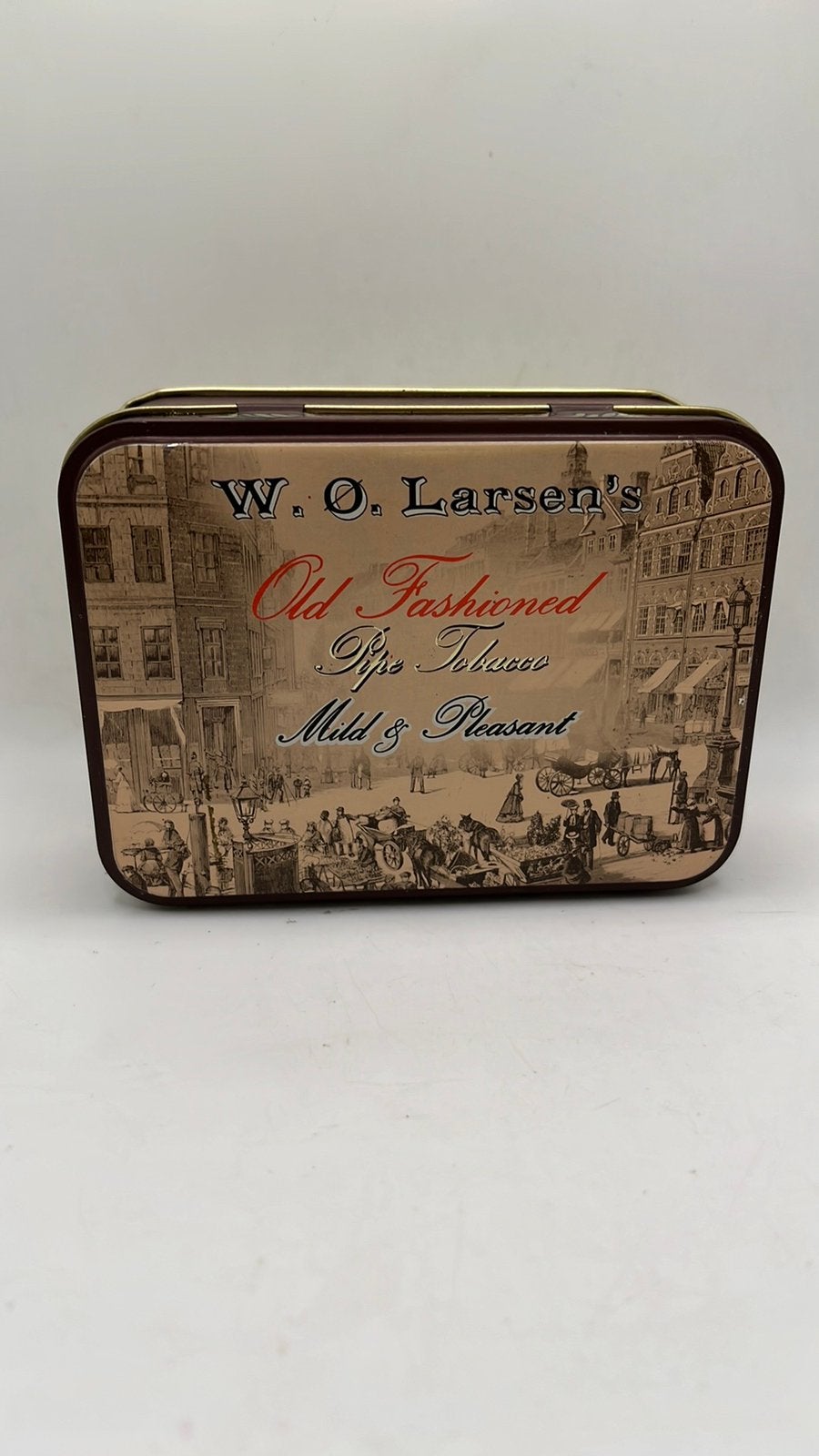W.Ø. Larsen’s Old Fashioned Pipe Tobacco, blik., Ophalen of Verzenden