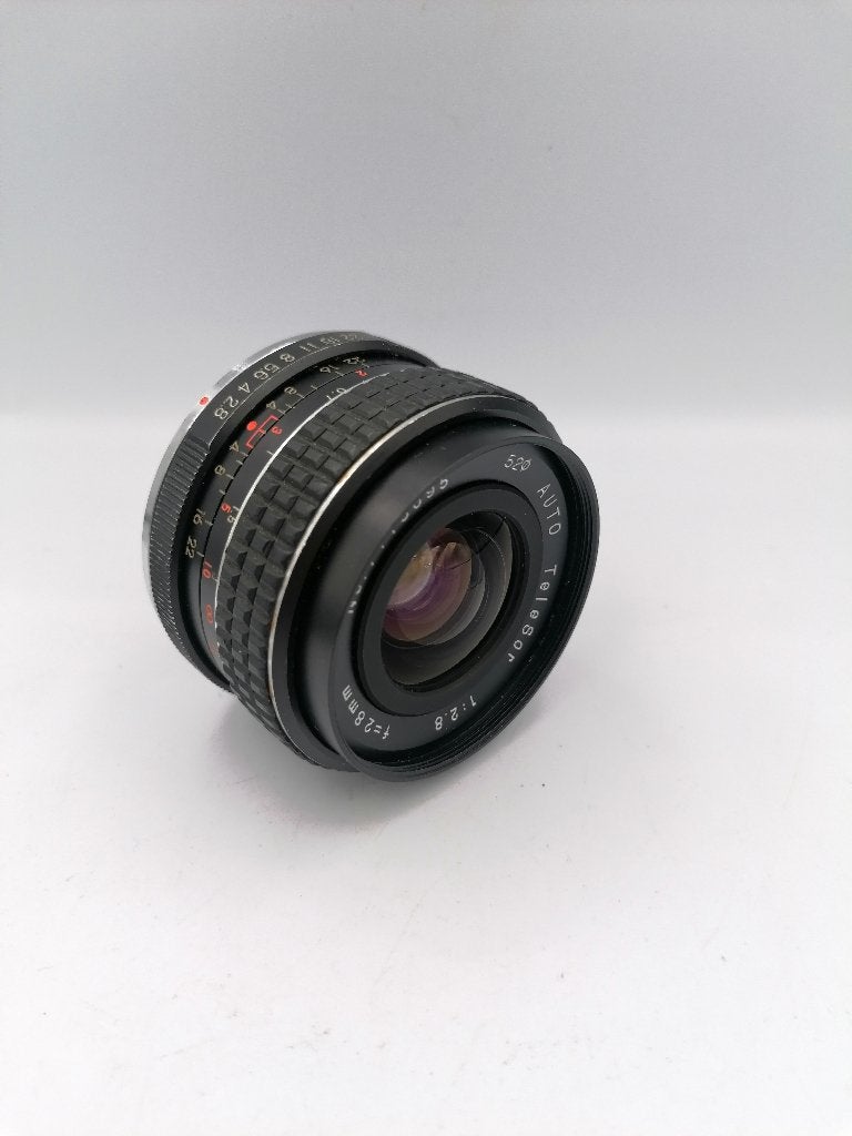 Vintage lens Auto Telesor 28mm f2.8 Pentax K mount, Ophalen of Verzenden, Groothoeklens