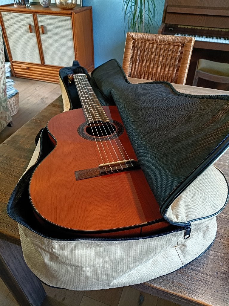Klassieke gitaar Martinez MCG-40C, Ophalen, Zo goed als nieuw, Klassieke of Spaanse gitaar, Met koffer