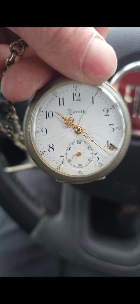 Antiek Zenith Zakhorloge - Schatting gevraagd, Overige merken, Overige materialen, Zakhorloge, Ophalen of Verzenden