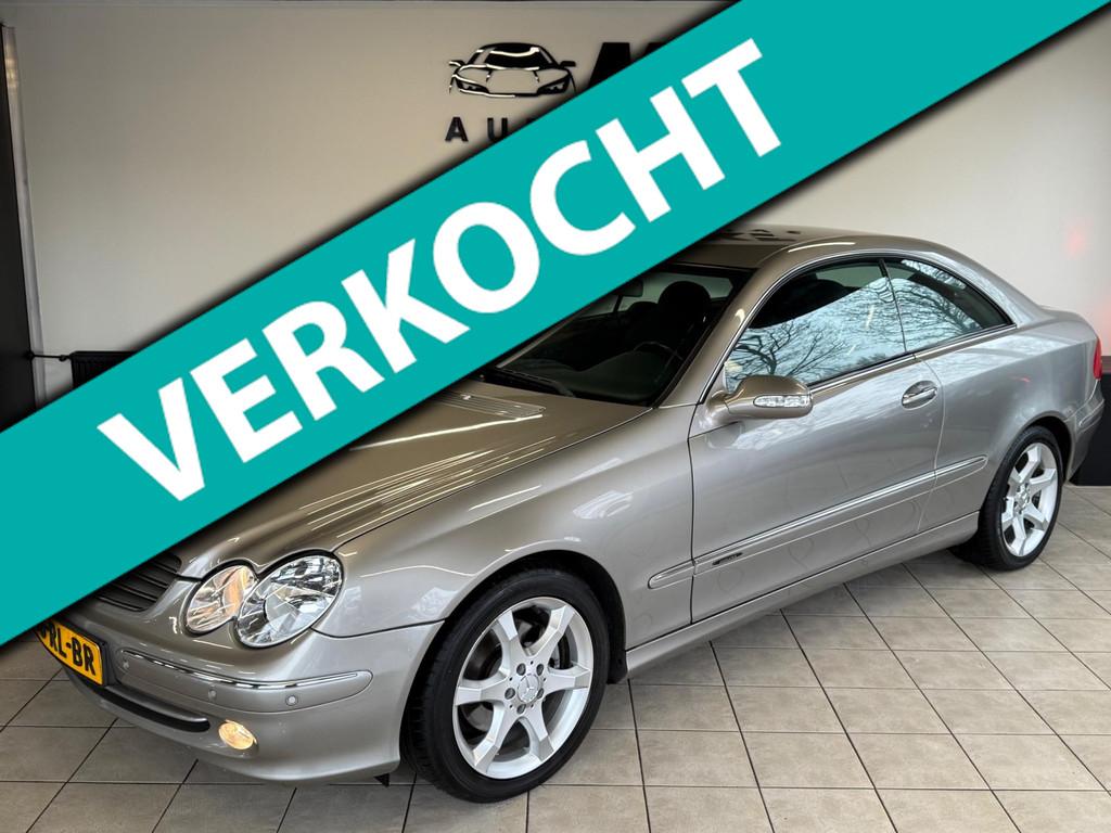 Mercedes-Benz CLK-klasse Coupé 240 Avantgarde Airco/Automaa, Automaat, Gebruikt, 2597 cc, Electronic Stability Program (ESP)