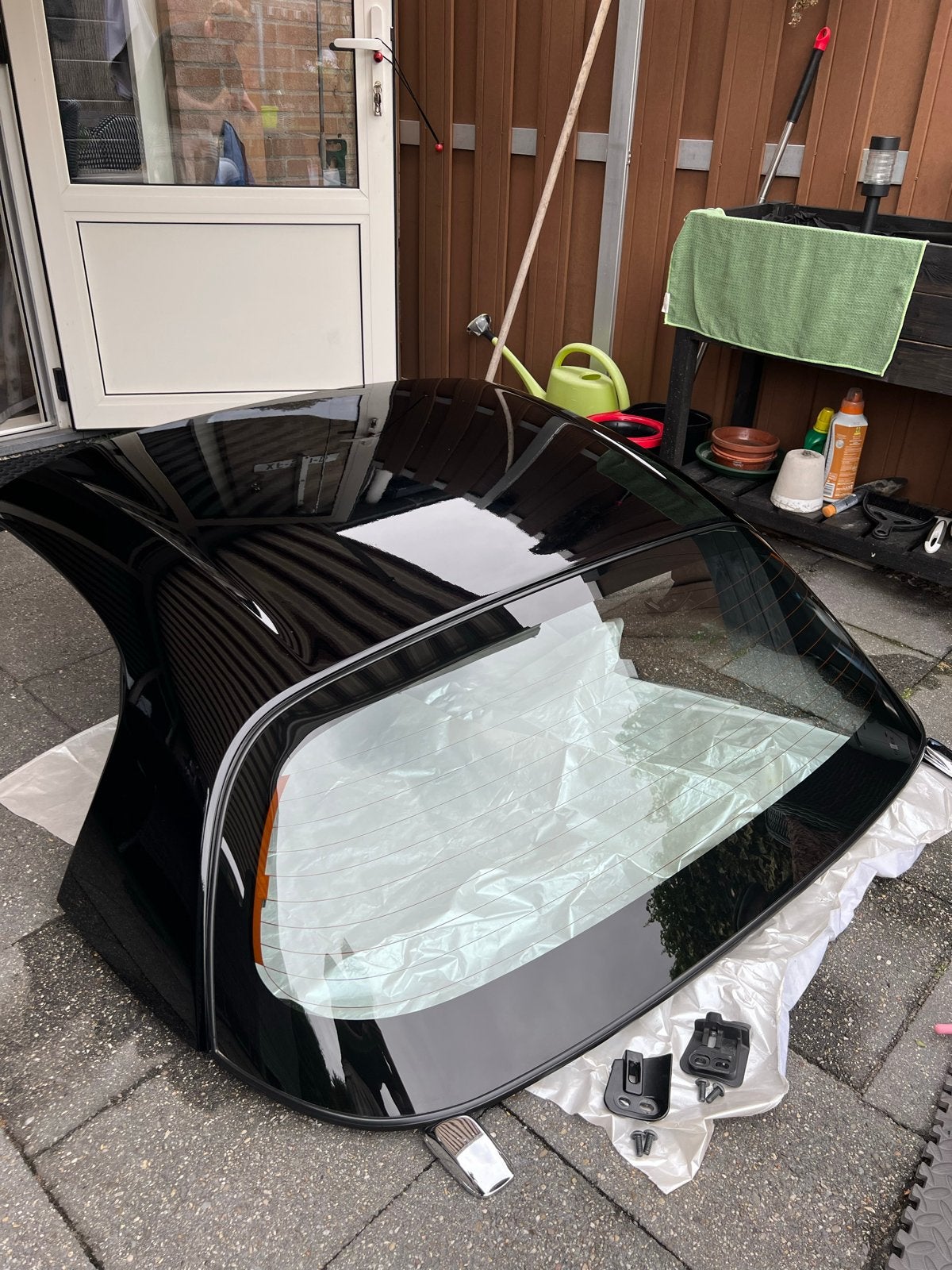 Zwarte hardtop Mazda MX-5 NC Touring 2006 - Zeer netjes, Auto-onderdelen, Ophalen, Gebruikt, Achterklep, Voor
