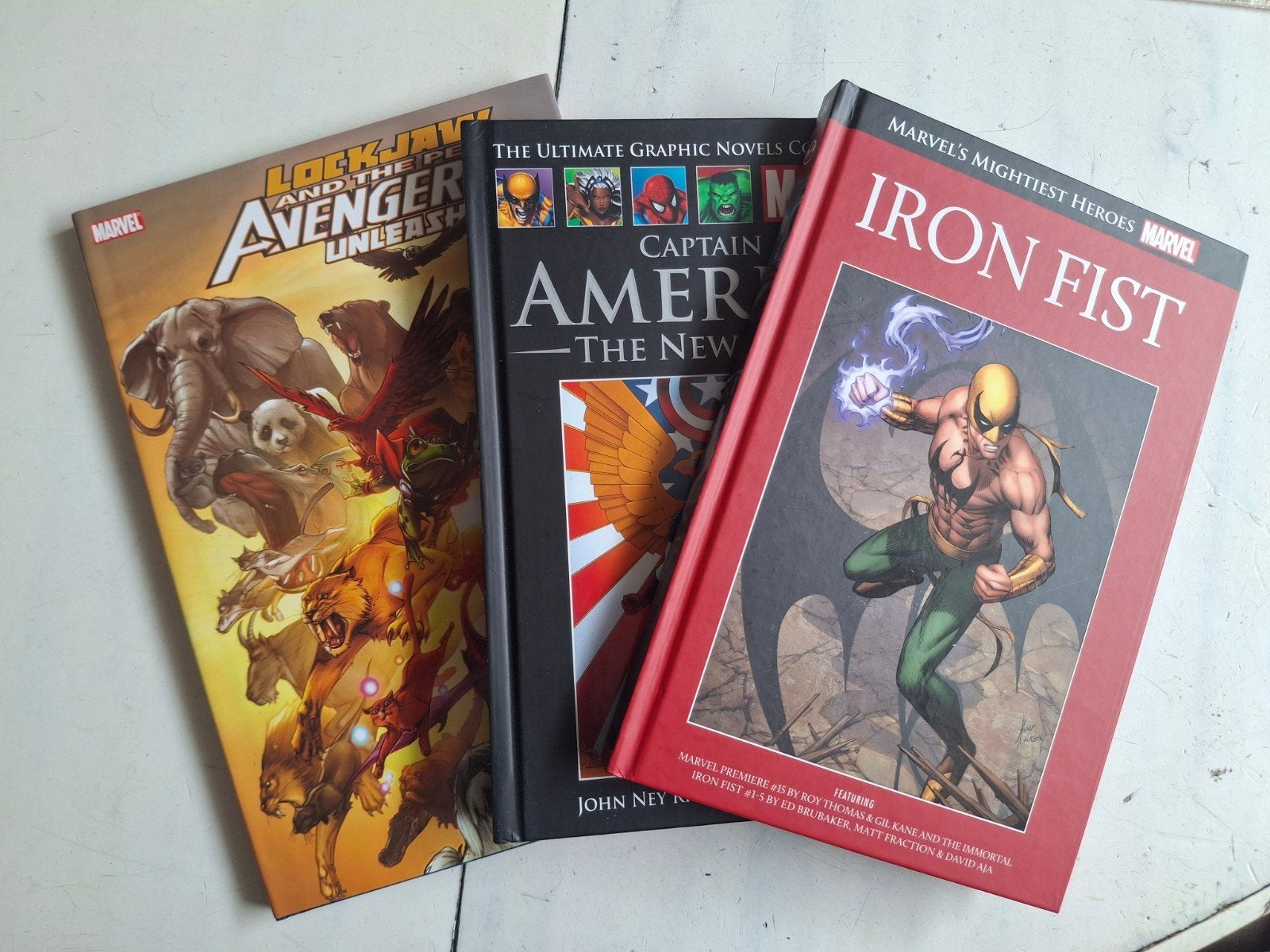 Marvel comics - 3 hardcover boeken, Meerdere comics, Ophalen of Verzenden, Gelezen, Amerika