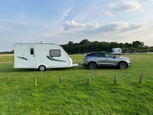 Compacte Sprite Caravan met Luifel en Fietsenrek, Caravans en Kamperen, Caravans, Standaardzit, 750 - 1000 kg, Particulier, 4 tot 5 meter