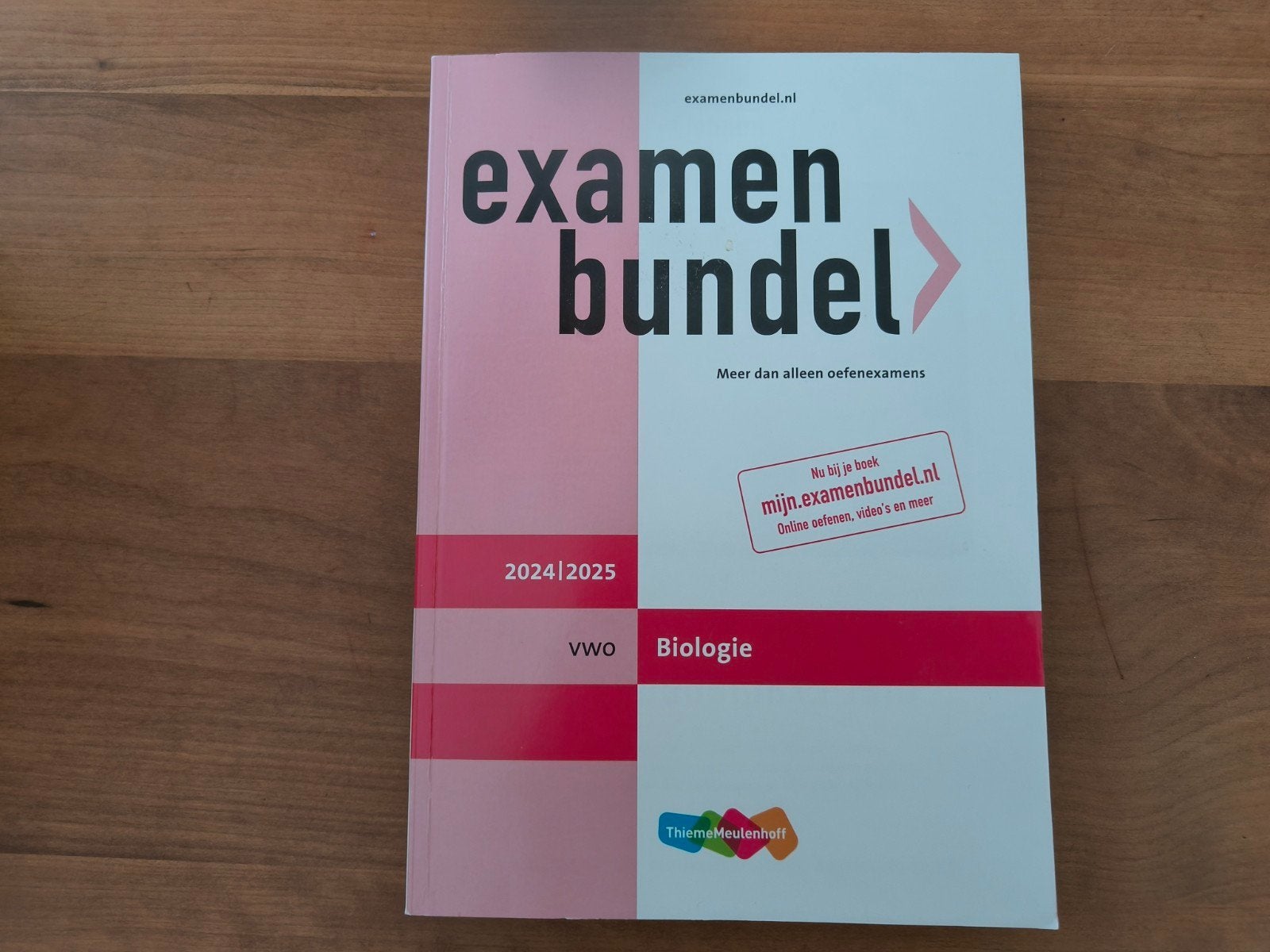 Examen bundel biologie vwo 2025, Boeken, Schoolboeken, Ophalen of Verzenden, Zo goed als nieuw, VWO, Biologie