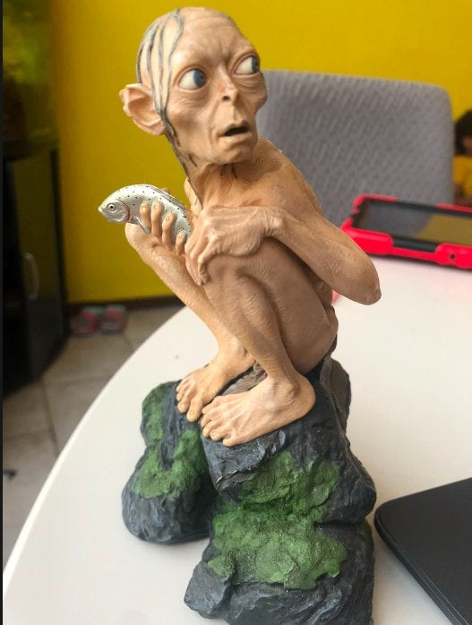 Lord of the Rings The Two Towers Smeagol DVD Collectible, Verzamelen, Ophalen of Verzenden, Nieuw, Beeldje of Buste