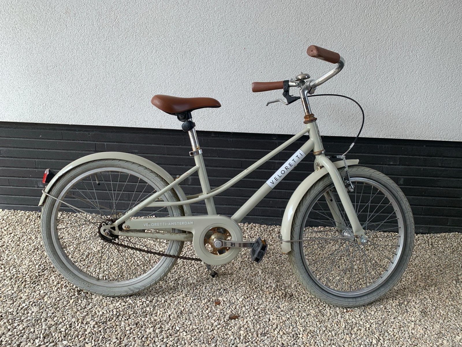 Veloretti Kinderfiets - gebruikt, Fietsen en Brommers, Fietsen | Kinderfietsjes, Zo goed als nieuw, 16 tot 20 inch, Velgrem, Ophalen