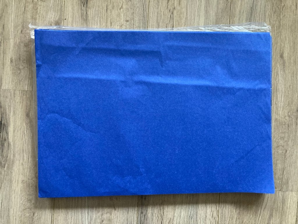 Nieuw! Kobaltblauw vloei/silkpapier - pak 480 vellen, Diversen, Ophalen of Verzenden, Nieuw