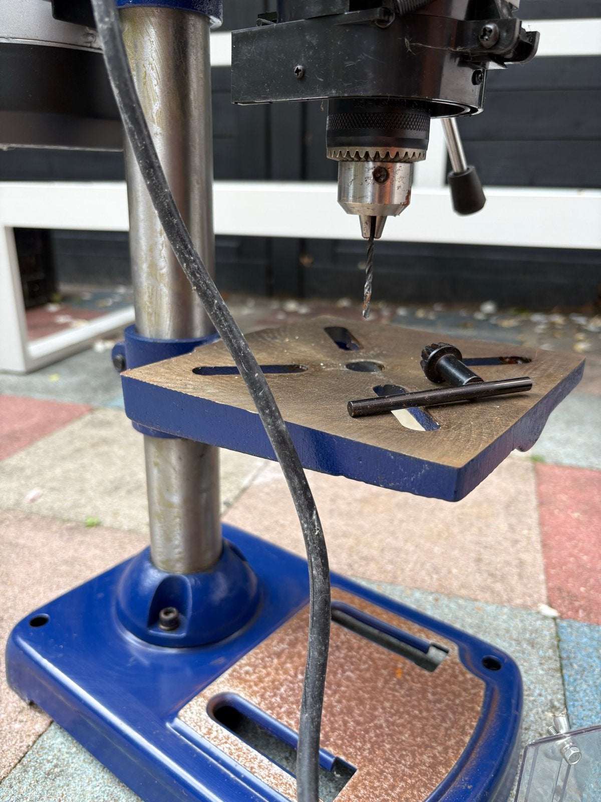 Einhell BT-BD 401 Kolomboormachine. 2x gebruikt., Ophalen, Gebruikt, Minder dan 400 watt, Kolomboormachine