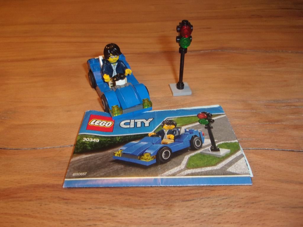 Lego Town 30349-1 Sports Car uit 2016, Lego, Ophalen of Verzenden, Compleet, Complete set