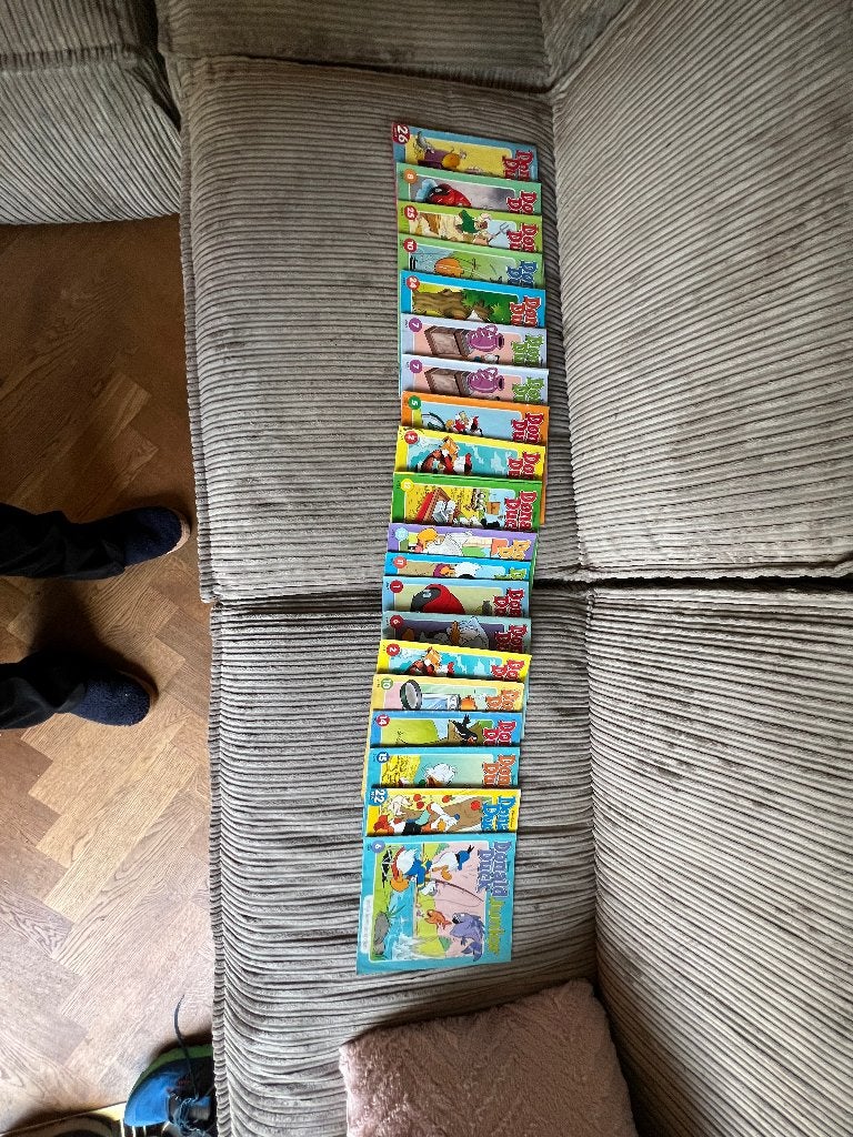 Donald Duck junior, Meerdere stripboeken, Ophalen, Gelezen