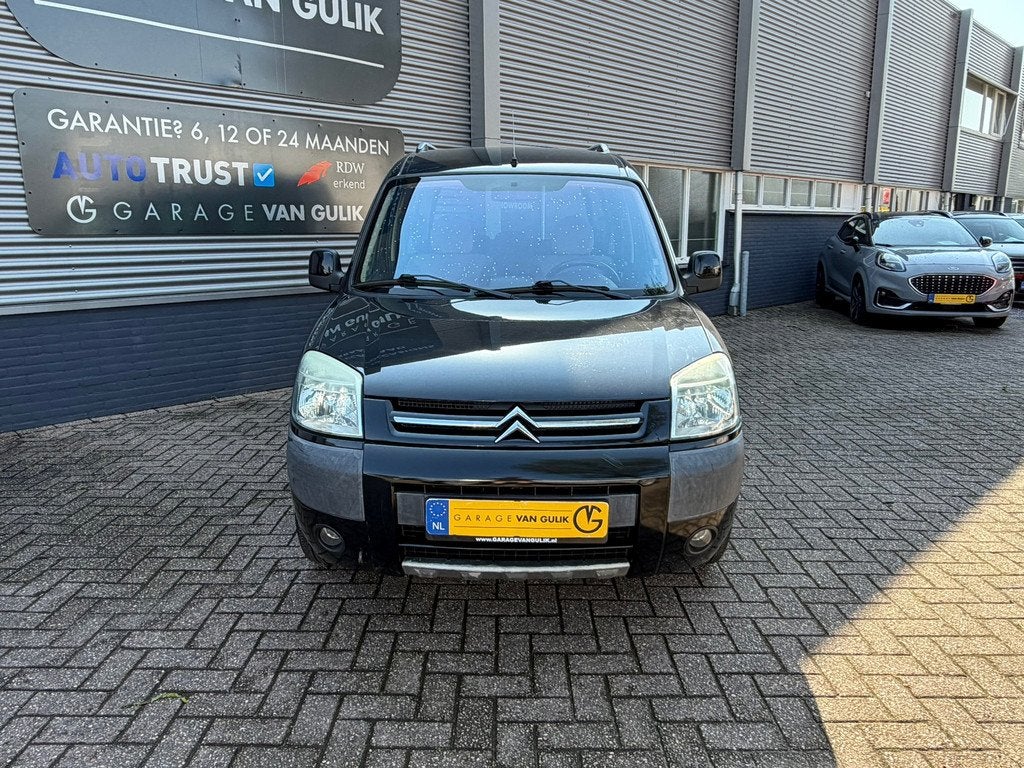 Citroen Berlingo 1.6i 16V X-TR 109PK Trekhaak,Radio/Cd-Spele, Auto's, Citroën, Stof, Gebruikt, Beige, Zwart