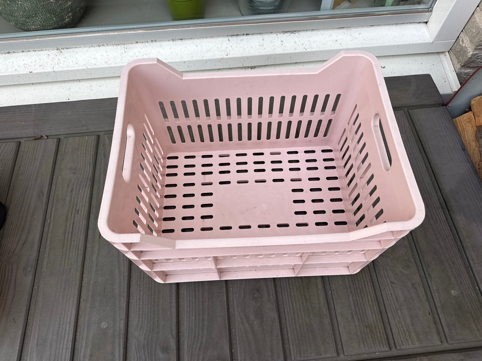 Roze opbergkrat van Urban Proof, Ophalen, Gebruikt, 5 – 50, Minder dan 50 cm