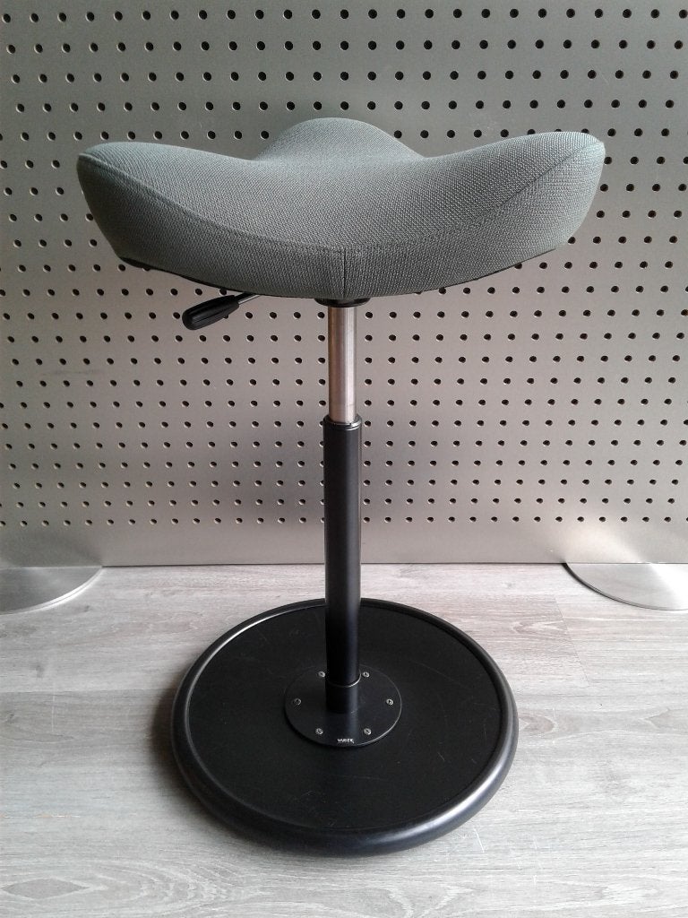 Variér (Stokke) Move (Hoog) (Grijs), Prachtig!, Huis en Inrichting, Ophalen of Verzenden, Zo goed als nieuw, Variér, Bureaukruk