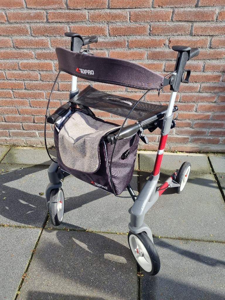 I..z.g.st. Topro Troja 5G M rollator - Ruggensteun, mandje, Ophalen, Opvouwbaar, Gebruikt