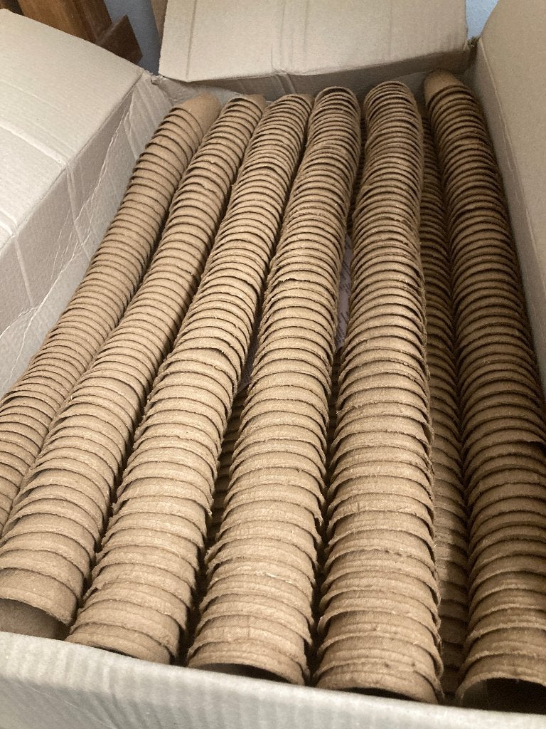 10.000 ronde Fertilpot zaaipotjes 6x6 cm Stekpotjes Nieuw, Ophalen, Overige materialen, Rond, Nieuw