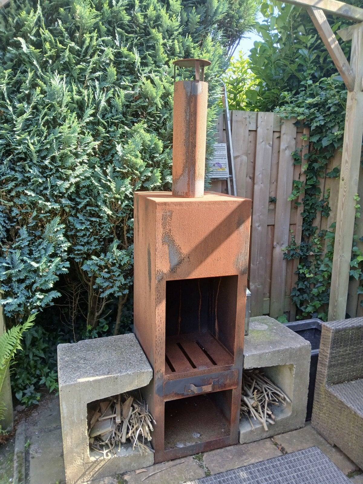 Tuinhaard ongebruikt, Ophalen, Zo goed als nieuw
