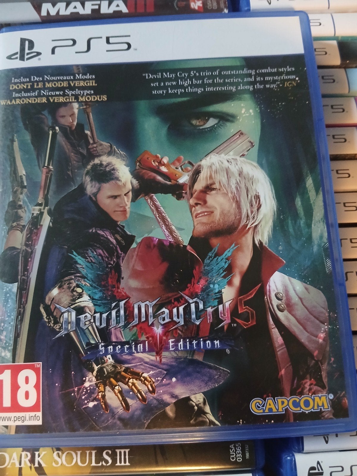Devil may cry 5 playstation 5 ps5, Ophalen of Verzenden, Zo goed als nieuw