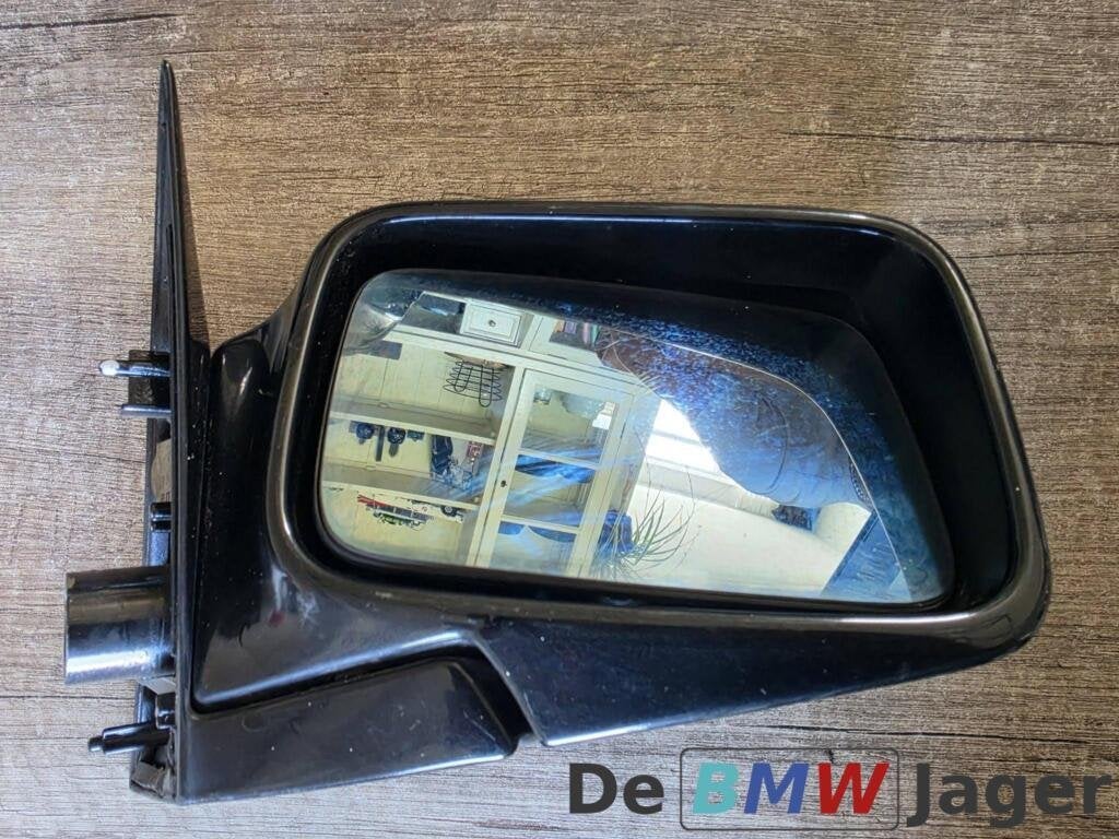 Buitenspiegel rechts zwart BMW 7-serie E32 51161964140, Gebruikt, Ophalen of Verzenden, BMW