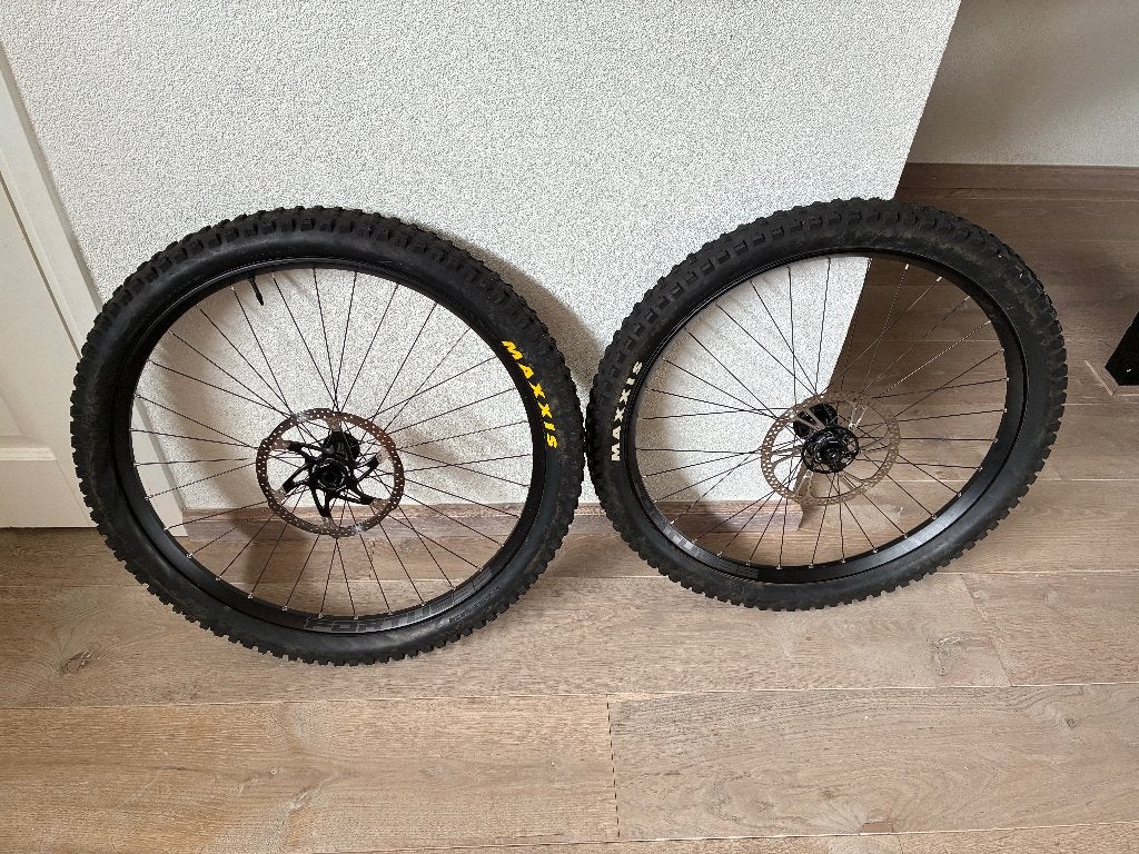 Hope wielset PRO5 compleet, Fietsen en Brommers, Fietsonderdelen, Elektrische fiets, Zo goed als nieuw, Hope, Aluminium