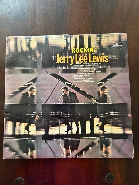 LP  Jerry  Lee  Lewis, LP, Ophalen of Verzenden, Zo goed als nieuw, 12 inch