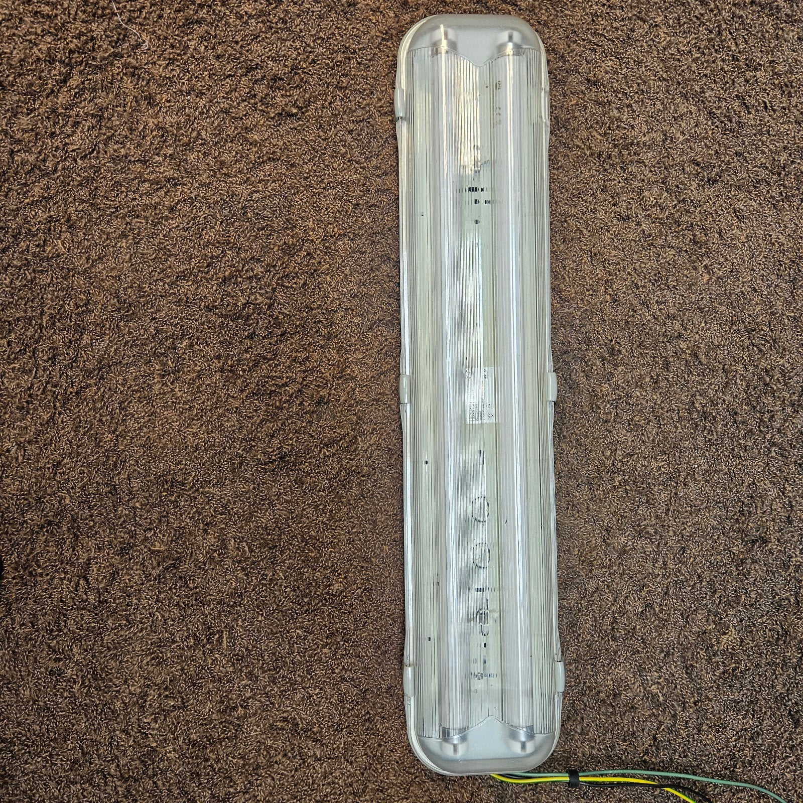 DAKS dubbele TL-armatuur 18W G13 230V-50Hz, Ophalen, Overige merken, Gebruikt, G13 (TL)