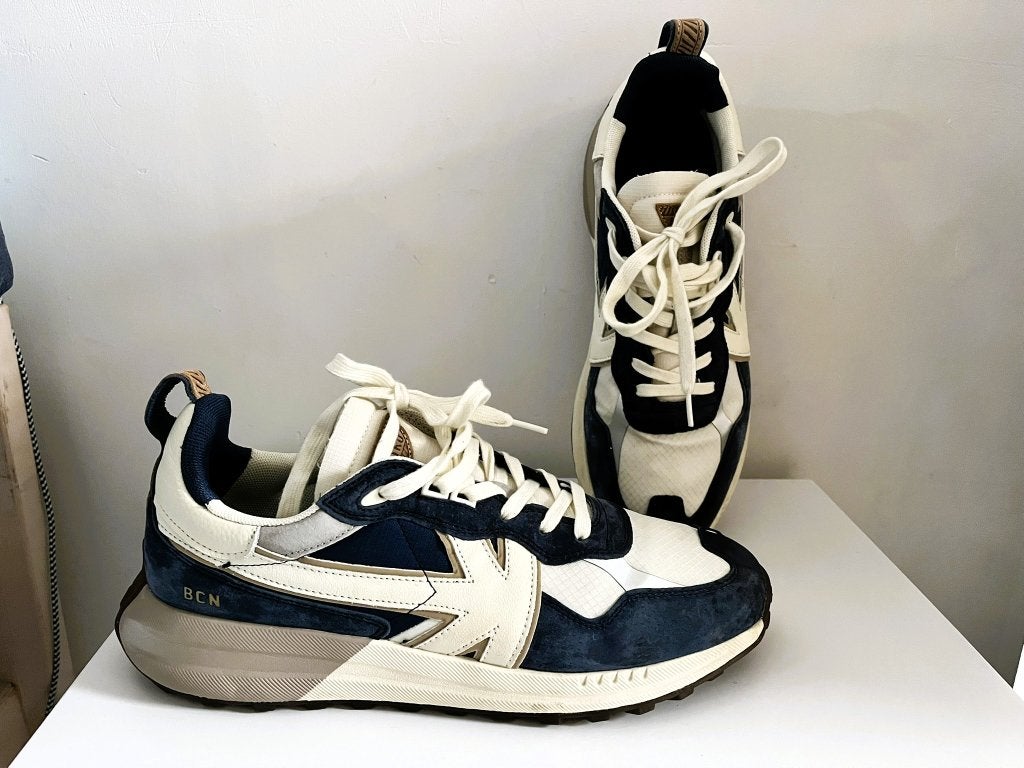 ZGAN: Lichtgewicht Kaotiko Vancouver Blauwe Sneakers Maat 45, Blauw, Ophalen of Verzenden, Sneakers of Gympen, Kaotiko