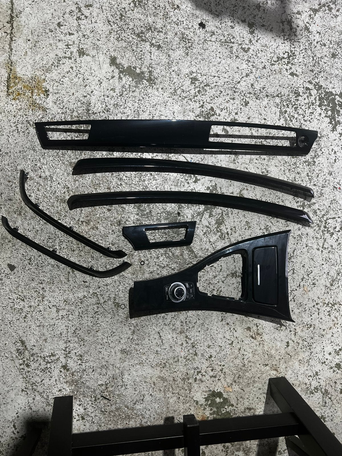 Sierlijst met I drive bmw E90 zwart hoogglans lak, Auto-onderdelen, Dashboard en Schakelaars, Ophalen of Verzenden, BMW