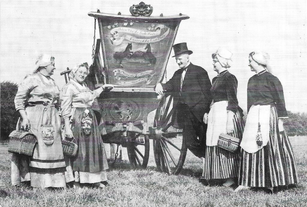 AK Schagen - Westfriese markt "Bai de speulwagen", Verzenden, 1960 tot 1980, Ongelopen, Noord-Holland