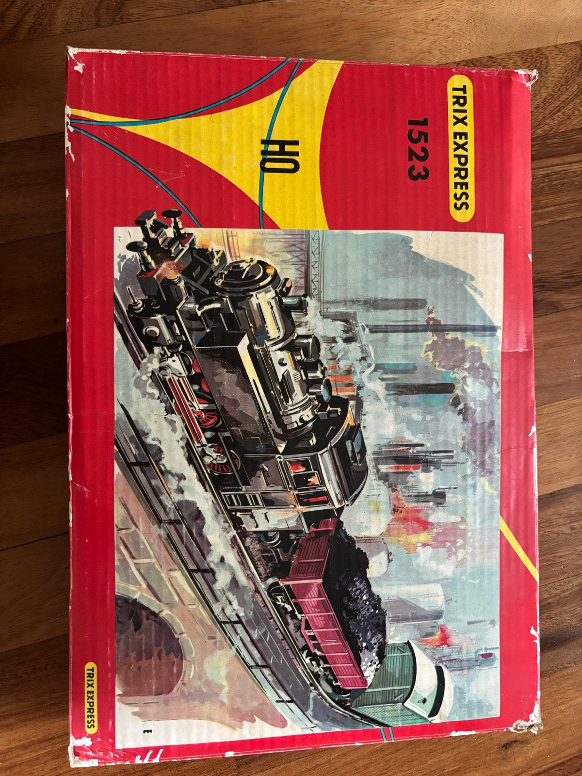 Trix Express H0 Treinset 1523 met Locomotief en Wagons, Hobby en Vrije tijd, Modeltreinen | H0, Gebruikt, Treinset, Gelijkstroom