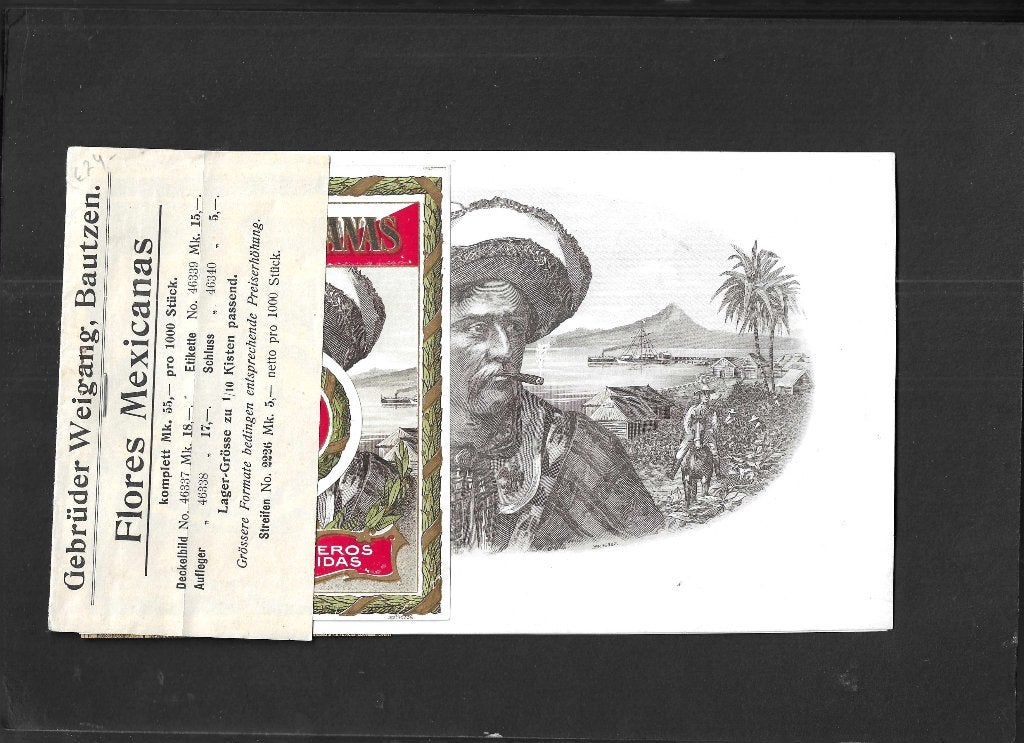 NIL089Etiket scan V5068, Ophalen, Gebruikt, Sigarenbandjes