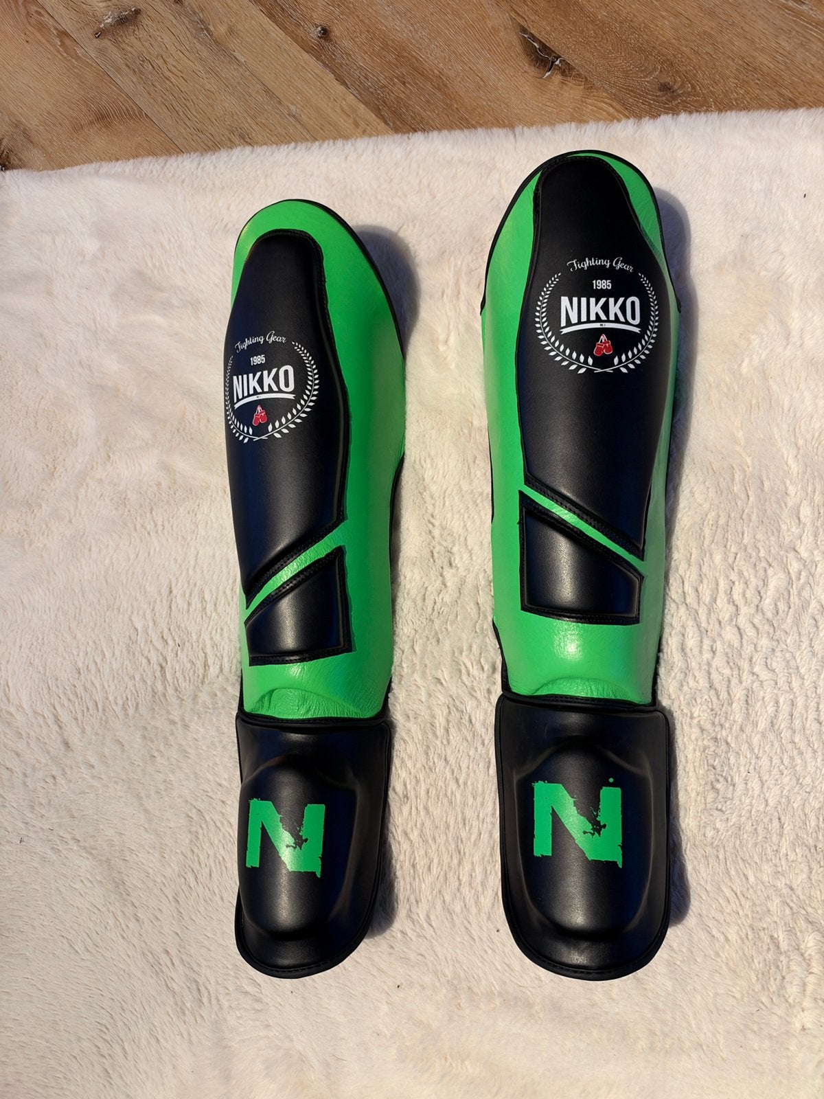 Nikko scheenbeschermers nieuw XL, Sport en Fitness, Overige, Maat XL, Vechtsportbescherming, Nieuw