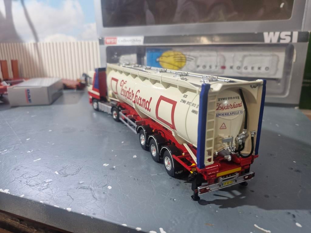 Daf XF met bulk kiep container wsi  ZIJDERHAND, Ophalen of Verzenden, Zo goed als nieuw, Bus of Vrachtwagen, Wsi