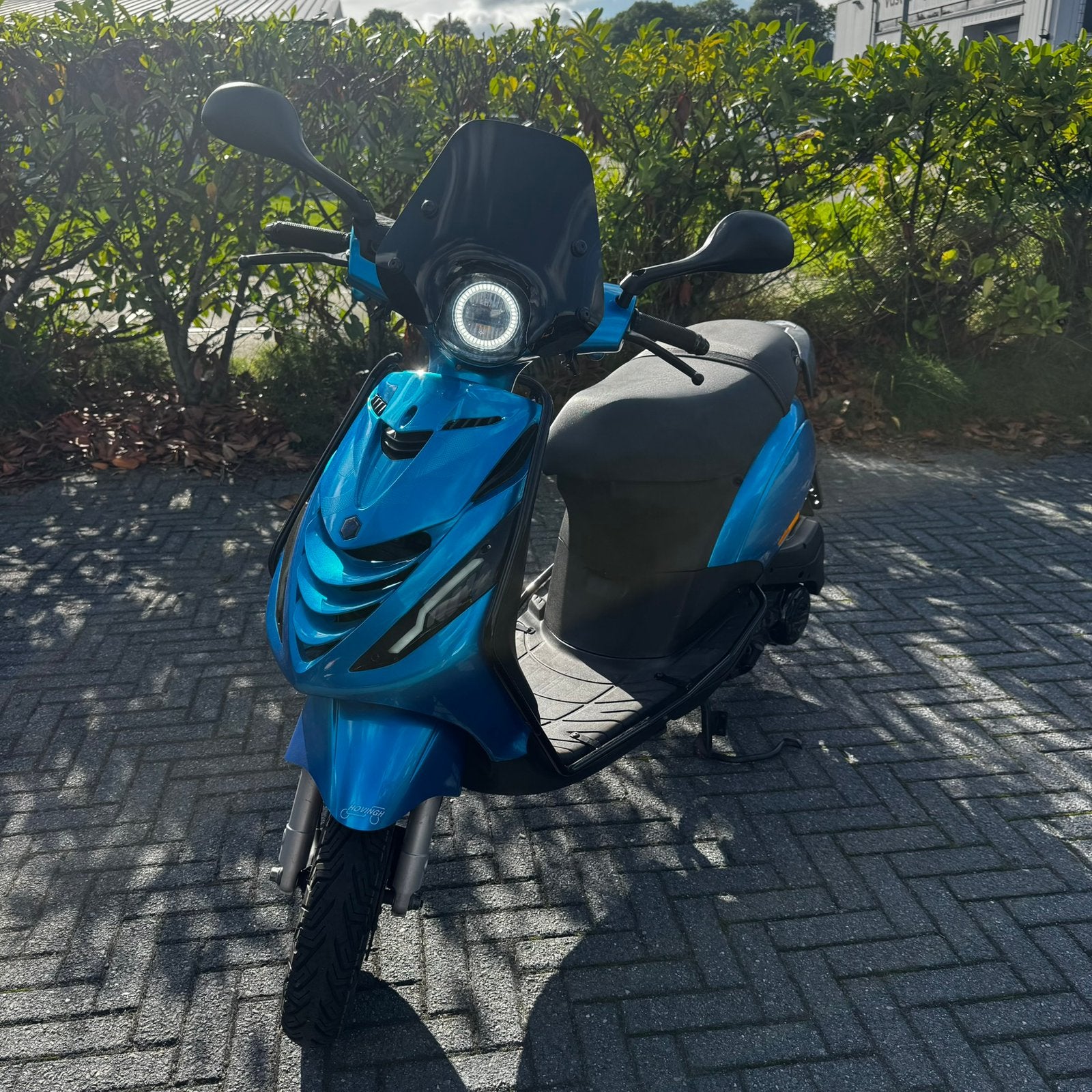 Piaggio zip ice candy blue 45km geel kenteken, Ophalen, Maximaal 45 km/u, Zip, 49 cc