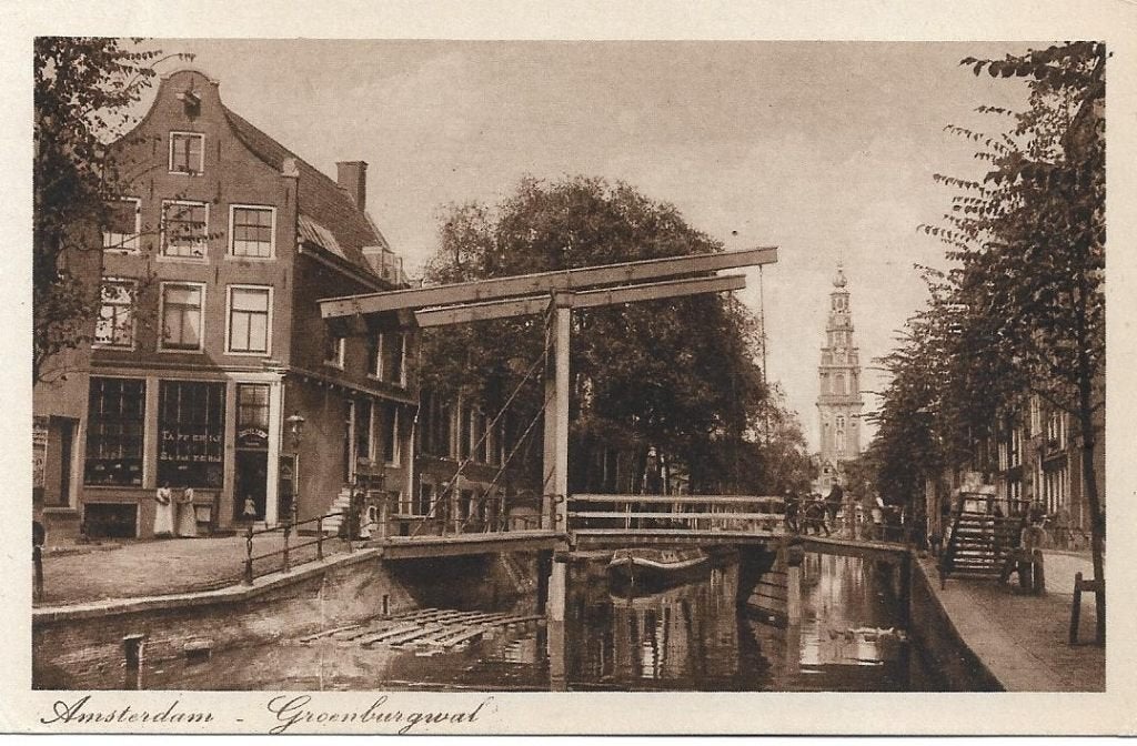 Amsterdam, Verzamelen, Ansichtkaarten | Nederland, Ophalen of Verzenden, Voor 1920, Noord-Holland
