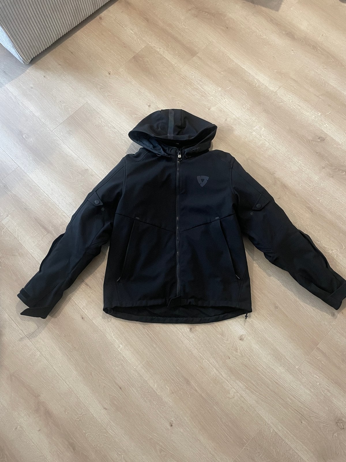 REV'IT Afterburn H2O motorjas maat L, Ophalen, Tweedehands, Heren, Jas | textiel