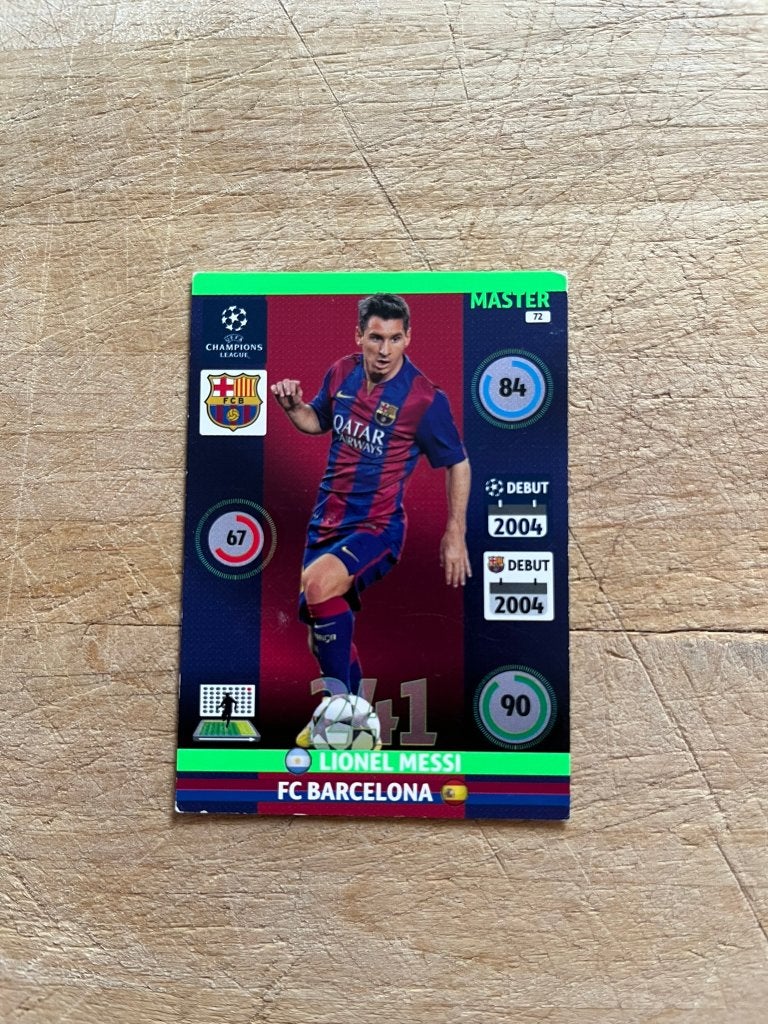 Lionel Messi Master Barcelona 72, Ophalen of Verzenden, Zo goed als nieuw, Plaatje