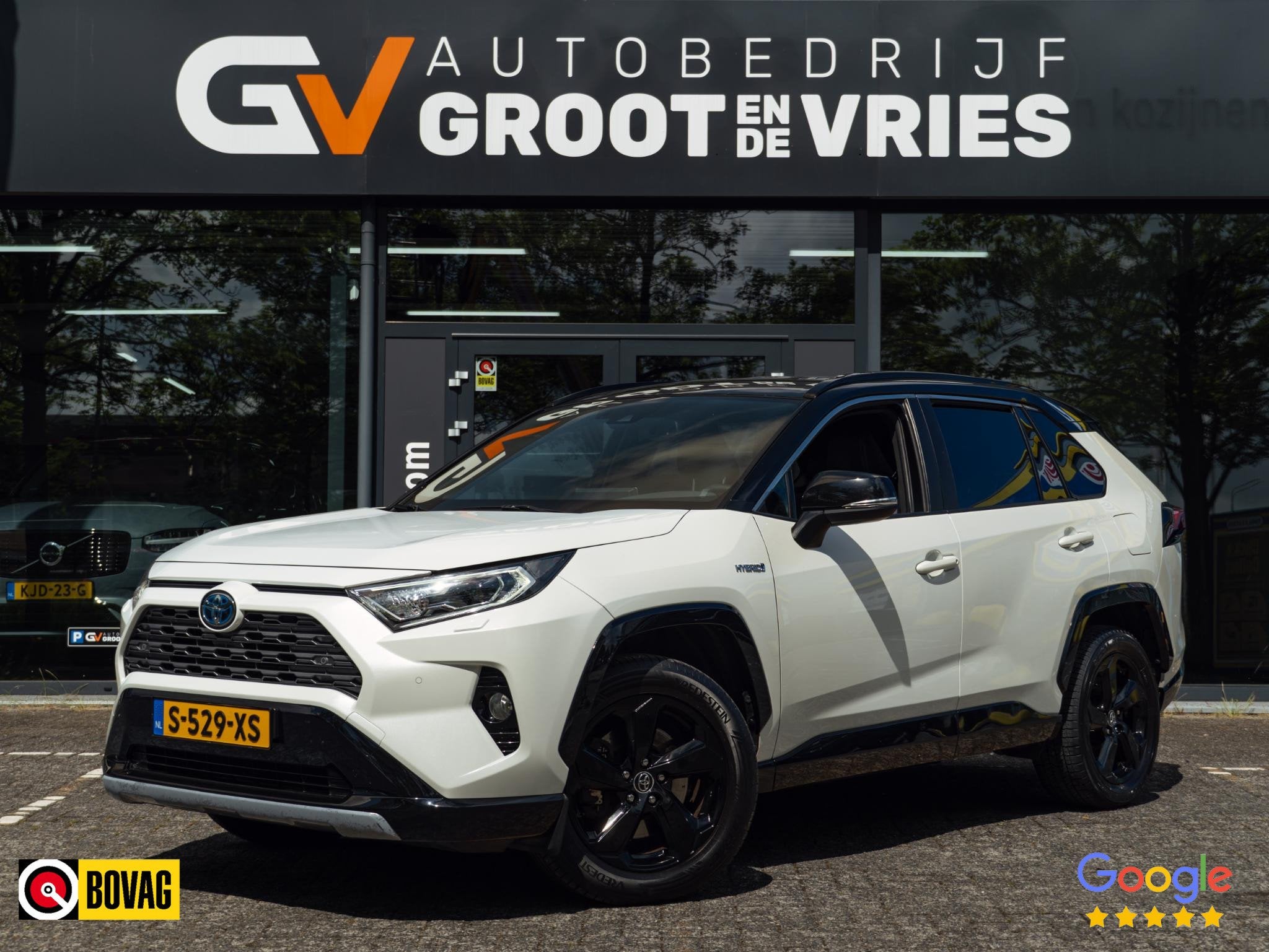 Toyota RAV4 2.5 Hybrid Style|Trekhaak|Alarm|Two Tone, Auto's, Gebruikt, Euro 6, 4 cilinders, 2487 cc
