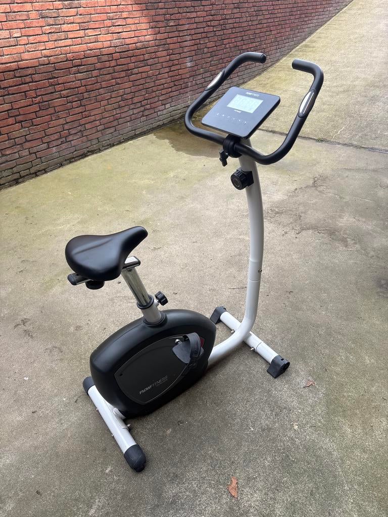 Flow Fitness DHT50UP Hometrainer, Sport en Fitness, Ophalen, Zo goed als nieuw, Metaal, Benen