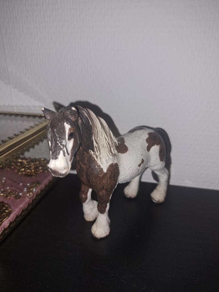 Schleich tinker hengst, Ophalen of Verzenden, Zo goed als nieuw, Paard, Beeldje of Figuurtje