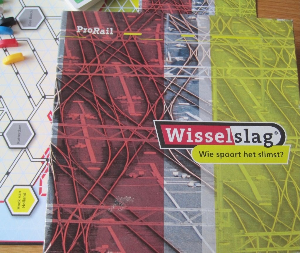 bordspel Wisselslag van ProRail - 2003, Vijf spelers of meer, Ophalen of Verzenden, Gebruikt, Identity Games