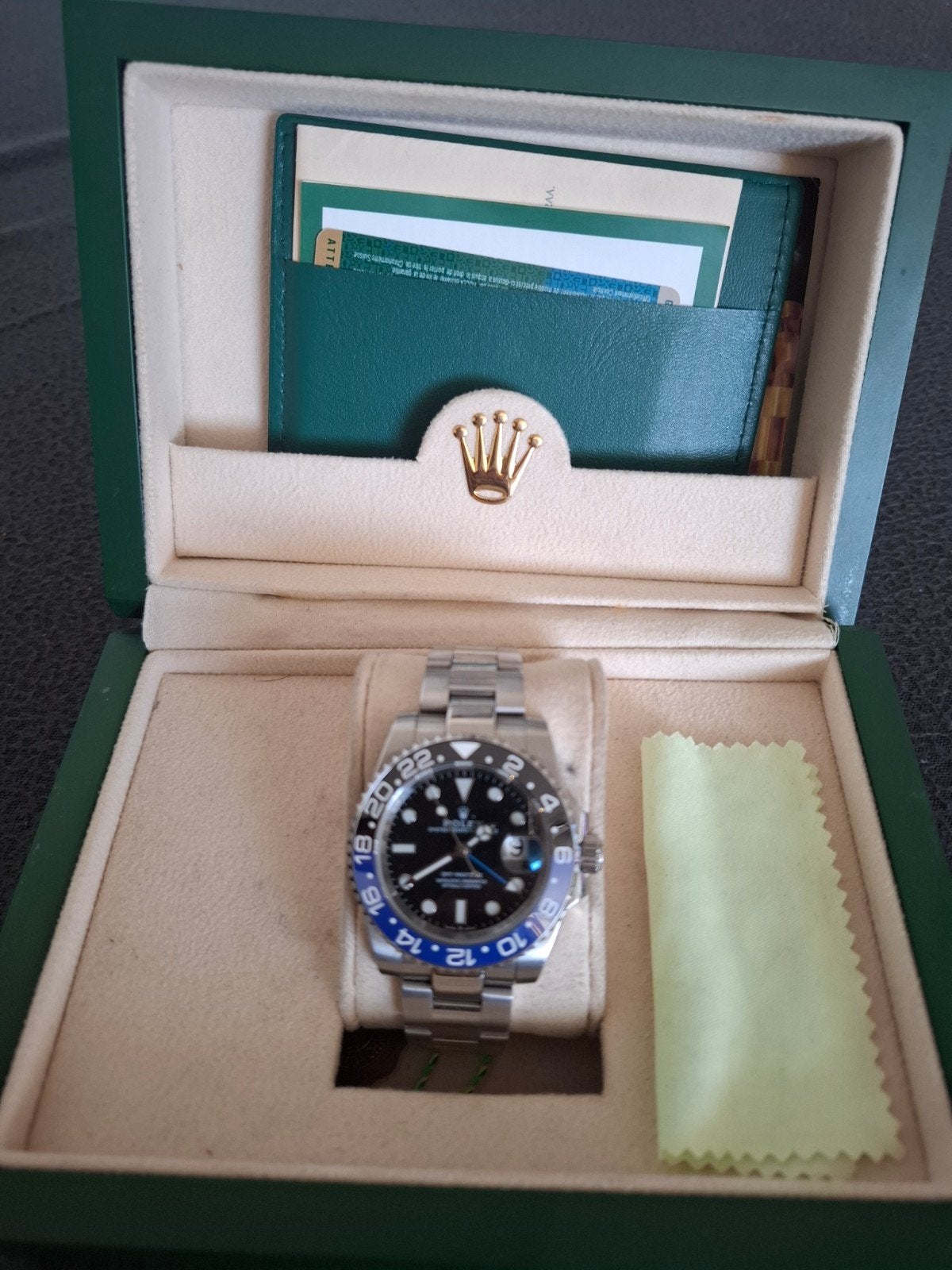 Rolex Gmt II master, Ophalen of Verzenden, Nieuw, Staal, Rolex