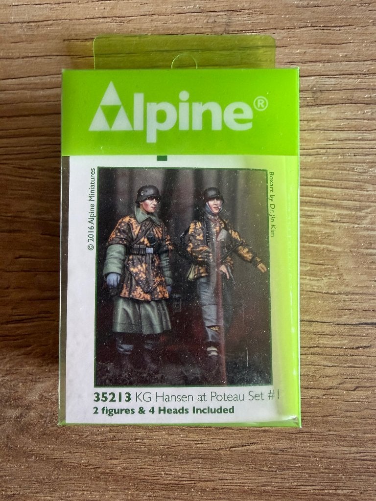 Alpine 1:35 Hansen at Pouteau set, Hobby en Vrije tijd, Modelbouw | Figuren en Diorama's, Ophalen of Verzenden, Nieuw, 1:35 tot 1:50