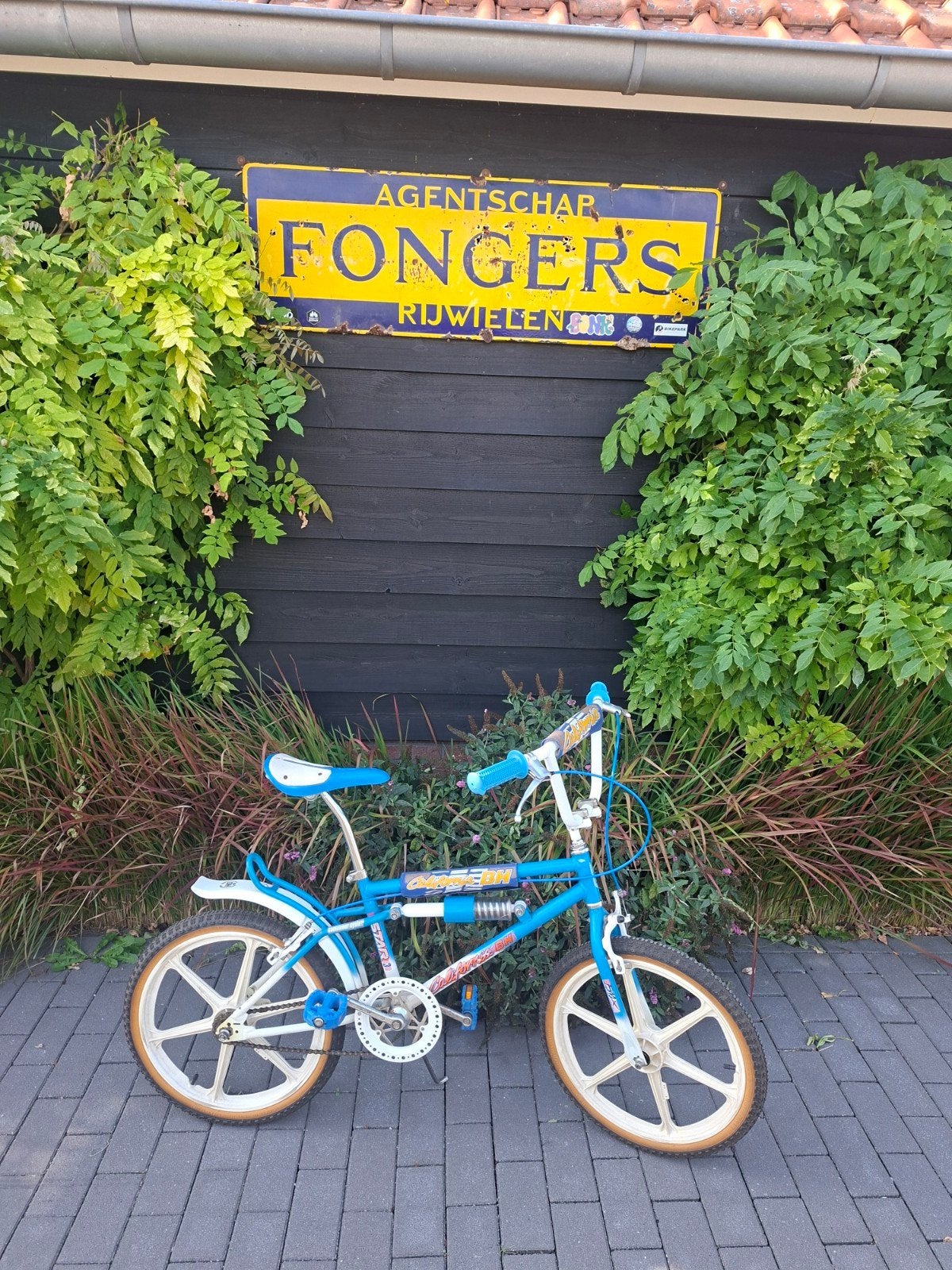 California BH bmx,1986, Fietsen en Brommers, Ophalen, Gebruikt, Staal, Velgrem