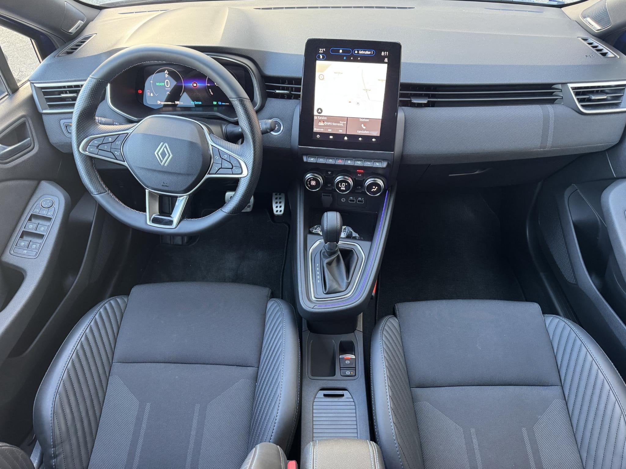 Renault Clio 1.6 E-Tech Full Hybrid 145 Esprit Alpine | BOSE, Gebruikt, Met garantie (alle), Blauw, Leder en Stof