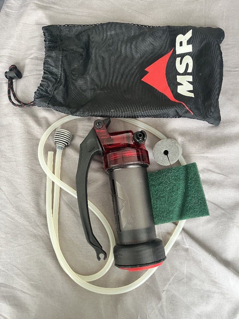 MSR MiniWorks waterfilter, Ophalen of Verzenden, Zo goed als nieuw